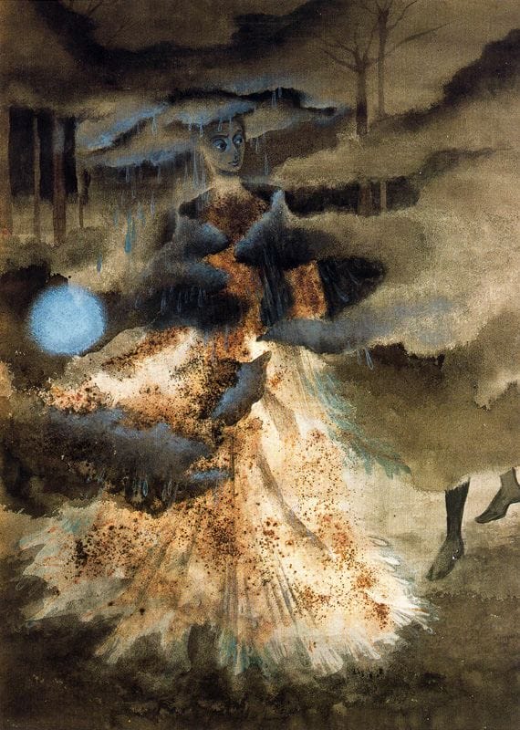 Remedios Varo Paintings Artwork Gallery In Chronological Order   I Ll Pass Them Apart By Varo Large 